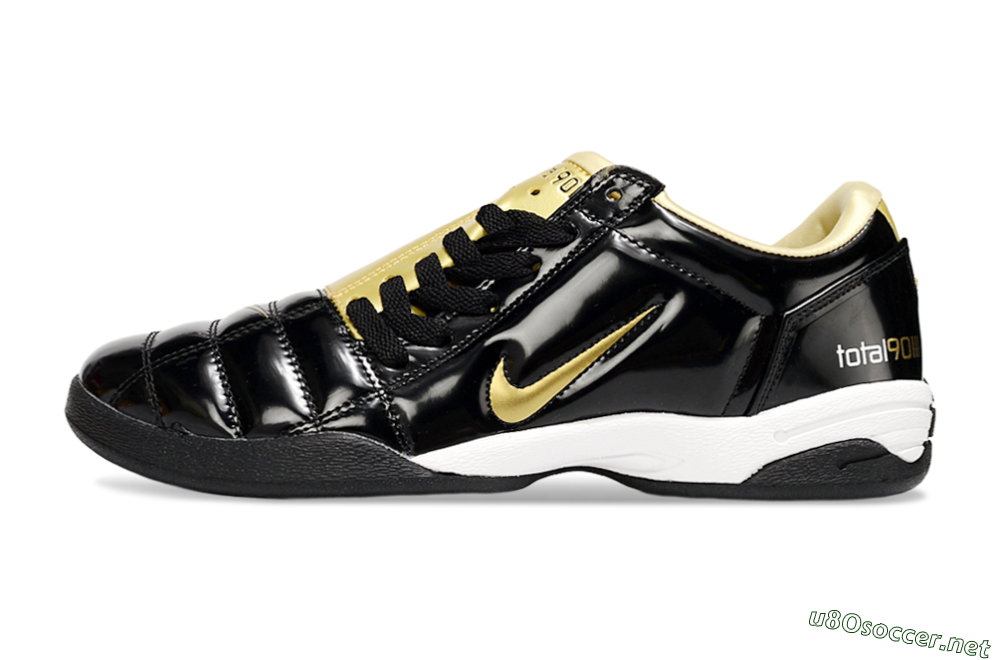 Men's Nike Total 90 III IC Football Shoes - Black/Gold 0