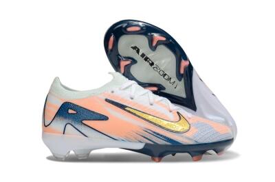 Kids Nike Air Zoom Mercurial Vapor 16 Elite FG Football Boots - Pink/Yellow/Blue