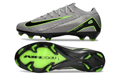 Men's Nike Air Zoom Mercurial Vapor 16 Elite FG Football Boots - Grey/Yellow/Black