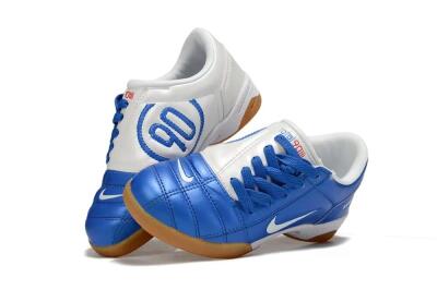 Kids Nike Total 90 III IC Football Shoes - Blue/White