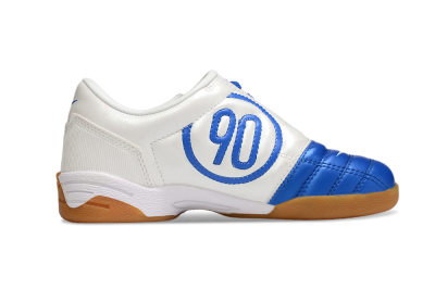 Kids Nike Total 90 III IC Football Shoes - Blue/White