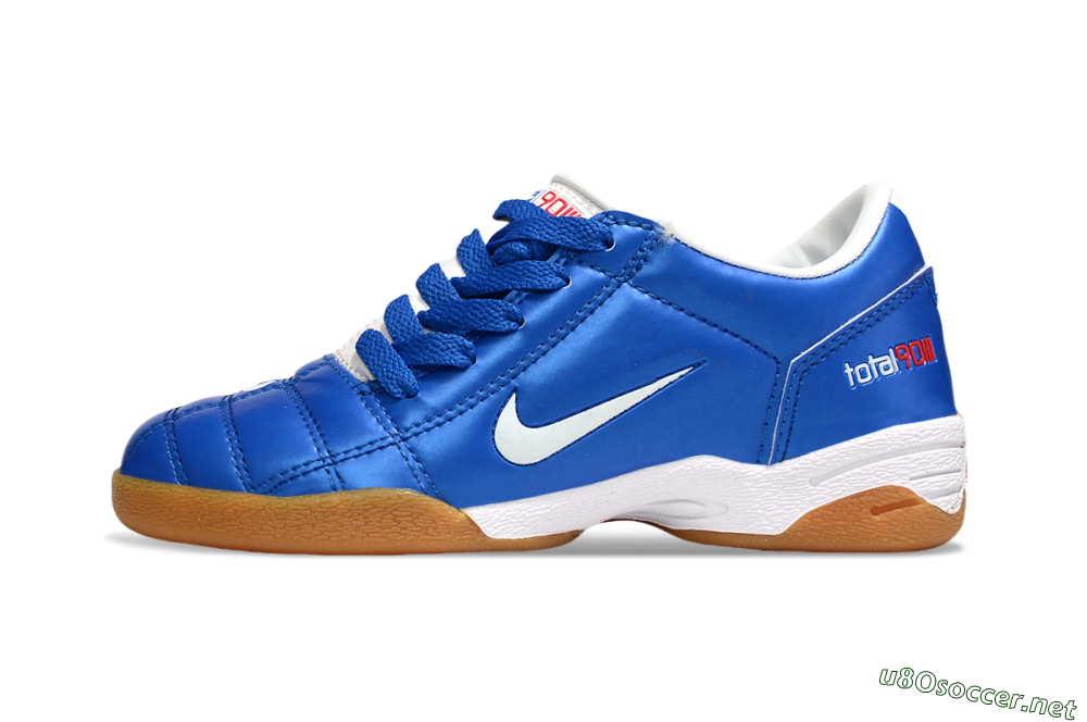 Kids Nike Total 90 III IC Football Shoes - Blue/White 0