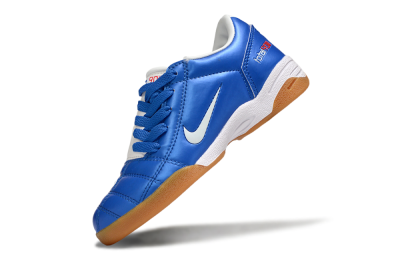Kids Nike Total 90 III IC Football Shoes - Blue/White
