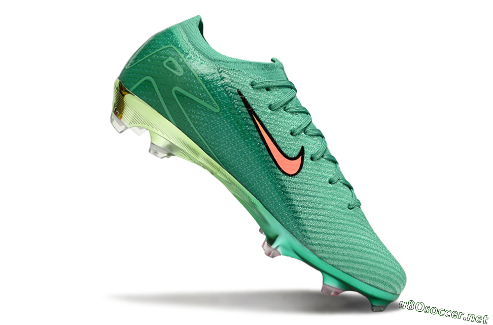 Men's Nike Air Zoom Mercurial Vapor 16 Elite FG Football Boots - Green/Pink/Black 5