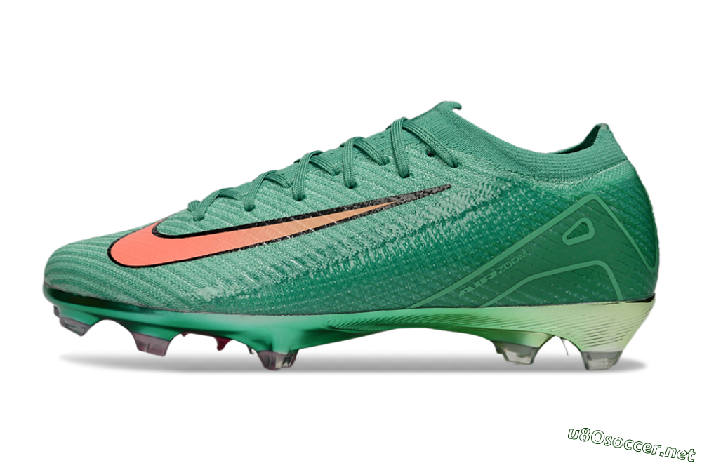 Men's Nike Air Zoom Mercurial Vapor 16 Elite FG Football Boots - Green/Pink/Black 0