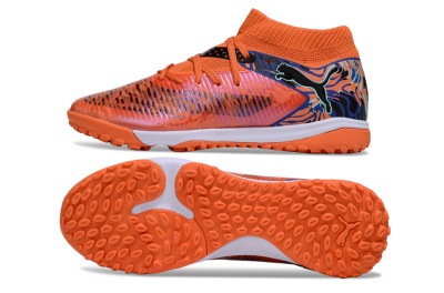 Men's Puma Future 8 Ultimate TF Football Shoes - Red/Black/White