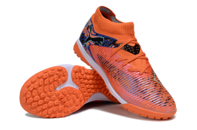 Men's Puma Future 8 Ultimate TF Football Shoes - Red/Black/White