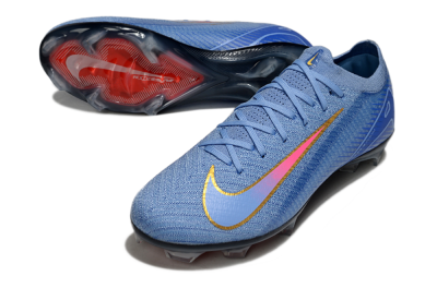 Unisex Nike Air Zoom Mercurial Vapor 16 Elite FG Football Boots - Blue/Pink/Gold