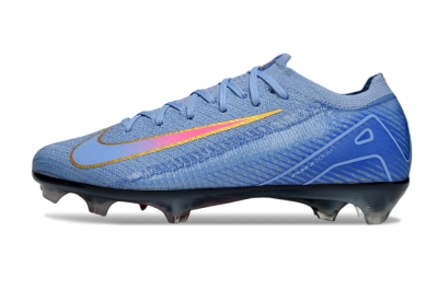 Unisex Nike Air Zoom Mercurial Vapor 16 Elite FG Football Boots - Blue/Pink/Gold