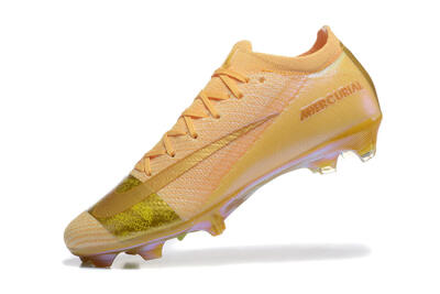 Men's Nike Air Zoom Mercurial Vapor 16 Elite FG Football Boots - Yellow/Gold/White