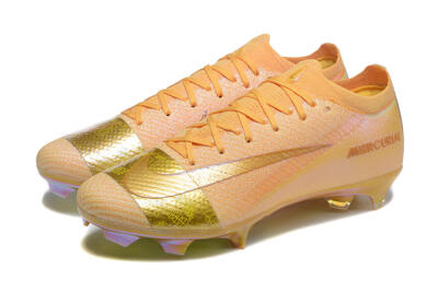 Men's Nike Air Zoom Mercurial Vapor 16 Elite FG Football Boots - Yellow/Gold/White