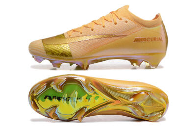 Men's Nike Air Zoom Mercurial Vapor 16 Elite FG Football Boots - Yellow/Gold/White