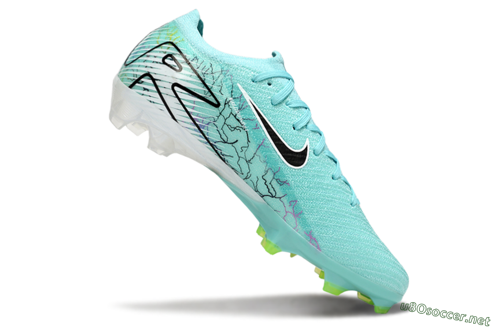 Men's Nike Air Zoom Mercurial Vapor 16 Elite FG Football Boots - Blue/White/Black 5
