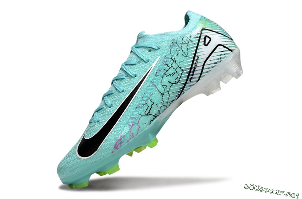 Men's Nike Air Zoom Mercurial Vapor 16 Elite FG Football Boots - Blue/White/Black 6