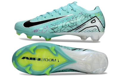 Men's Nike Air Zoom Mercurial Vapor 16 Elite FG Football Boots - Blue/White/Black