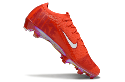 Unisex Nike Air Zoom Mercurial Vapor 16 Elite FG Football Boots - Red/White