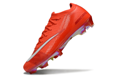 Unisex Nike Air Zoom Mercurial Vapor 16 Elite FG Football Boots - Red/White