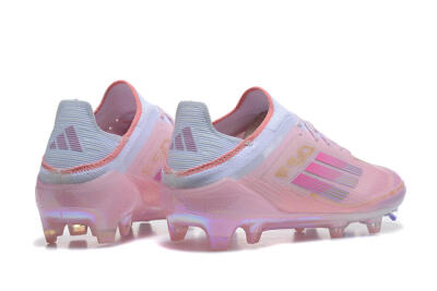 Men's Adidas F50 Elite FG Football Boots - Pink/Purple/White