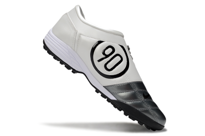 Unisex Nike Total 90 III TF Football Shoes - Silver/Black/White