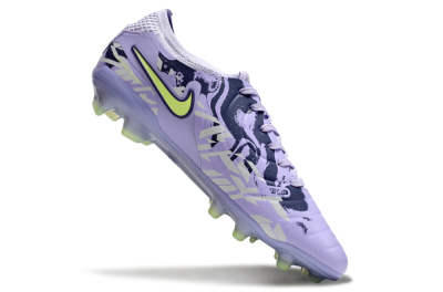 Unisex Nike Tiempo Legend 10 Elite FG Football Boots - Purple/Yellow