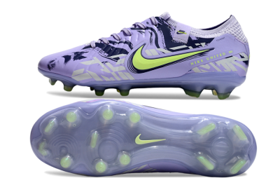 Unisex Nike Tiempo Legend 10 Elite FG Football Boots - Purple/Yellow