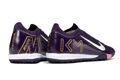 Men's Nike Air Zoom Mercurial Vapor 16 Elite TF Football Shoes - Purple/White/Gold