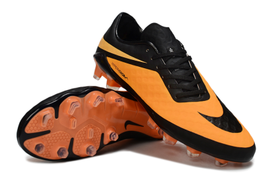 Men's Nike Hypervenom Phantom FG Football Boots - Orange/Black
