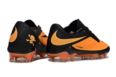 Men's Nike Hypervenom Phantom FG Football Boots - Orange/Black