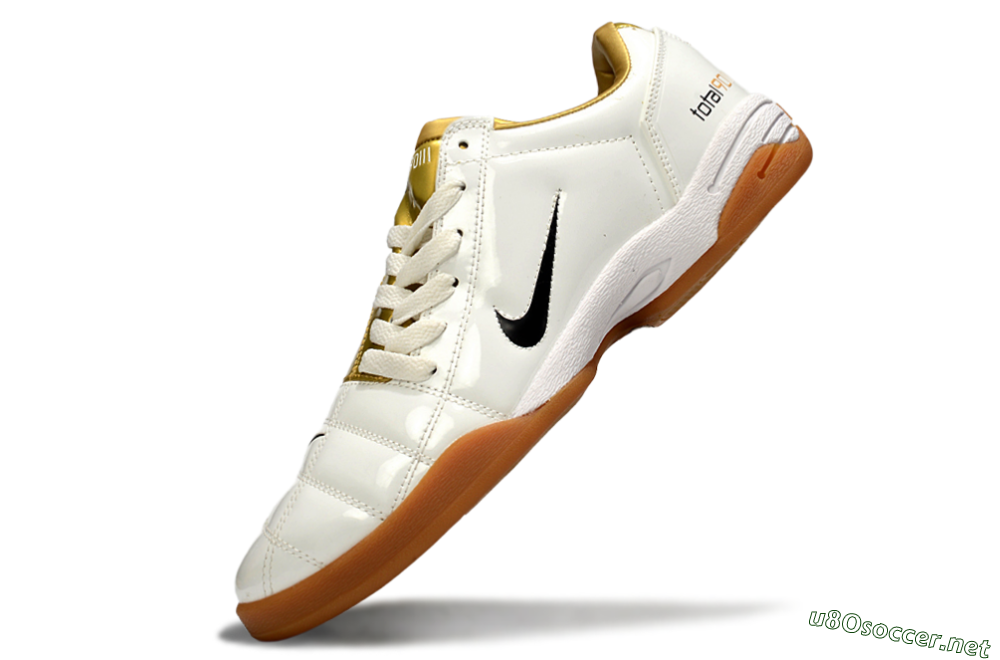 Men's Nike Total 90 III IC Football Shoes - Beige/Black/White 6