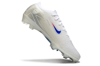 Unisex Nike Air Zoom Mercurial Vapor 16 Elite FG Football Boots - White/Blue/Pink