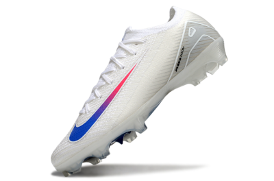 Unisex Nike Air Zoom Mercurial Vapor 16 Elite FG Football Boots - White/Blue/Pink