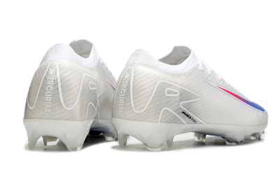 Unisex Nike Air Zoom Mercurial Vapor 16 Elite FG Football Boots - White/Blue/Pink