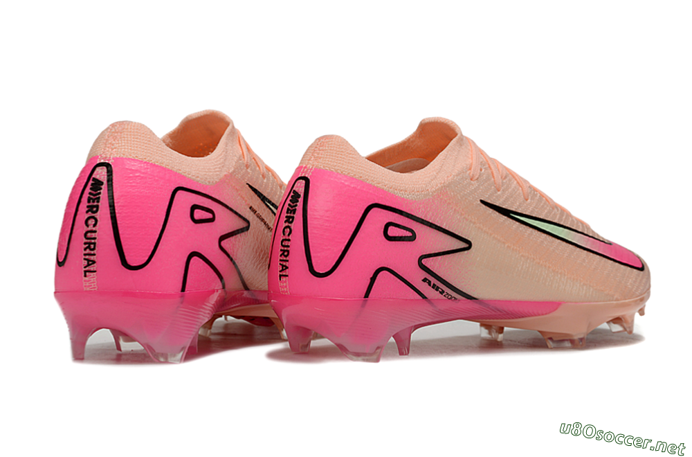 Unisex Nike Air Zoom Mercurial Vapor 16 Elite FG Football Boots - Pink/Black 7