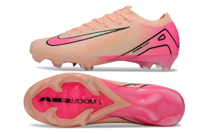 Unisex Nike Air Zoom Mercurial Vapor 16 Elite FG Football Boots - Pink/Black