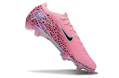 Unisex Nike Air Zoom Mercurial Vapor 16 Elite FG Football Boots - Pink/White/Leopard