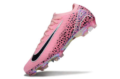 Unisex Nike Air Zoom Mercurial Vapor 16 Elite FG Football Boots - Pink/White/Leopard