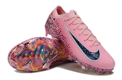Unisex Nike Air Zoom Mercurial Vapor 16 Elite FG Football Boots - Pink/White/Leopard