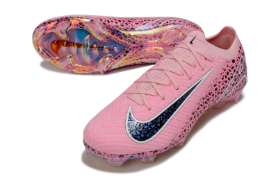 Unisex Nike Air Zoom Mercurial Vapor 16 Elite FG Football Boots - Pink/White/Leopard