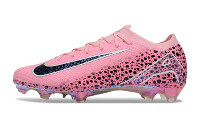 Unisex Nike Air Zoom Mercurial Vapor 16 Elite FG Football Boots - Pink/White/Leopard