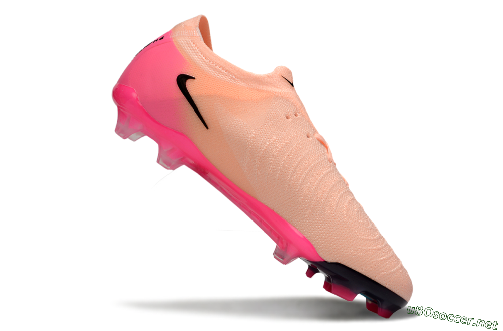 Men's Nike Phantom GX 2 Elite FG Football Boots - Pink/Black 4