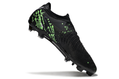Men's Nike Phantom GX 2 Elite FG Football Boots - Black/Green/White