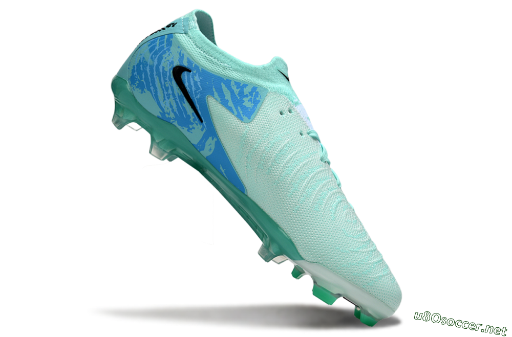 Men's Nike Phantom GX 2 Elite FG Football Boots - Jade/Blue/Black 4