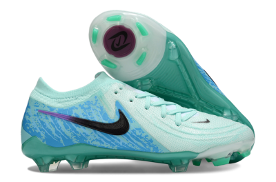 Men's Nike Phantom GX 2 Elite FG Football Boots - Jade/Blue/Black