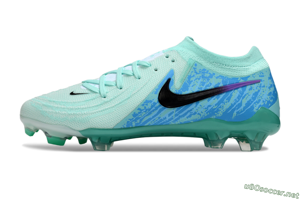 Men's Nike Phantom GX 2 Elite FG Football Boots - Jade/Blue/Black 0