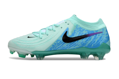 Men's Nike Phantom GX 2 Elite FG Football Boots - Jade/Blue/Black