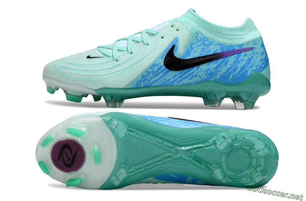 Men's Nike Phantom GX 2 Elite FG Football Boots - Jade/Blue/Black 1