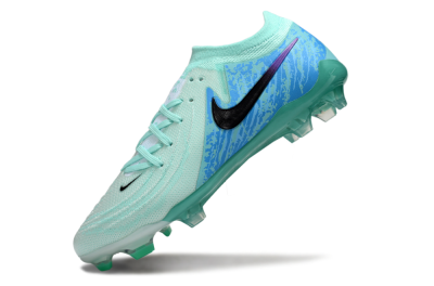 Men's Nike Phantom GX 2 Elite FG Football Boots - Jade/Blue/Black