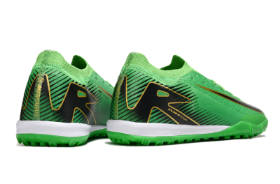 Men's Nike Air Zoom Mercurial Vapor 16 Elite TF Football Shoes - Green/Gold/Black