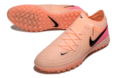 Men's Nike Phantom GX 2 Elite TF Football Shoes - Pink/Black