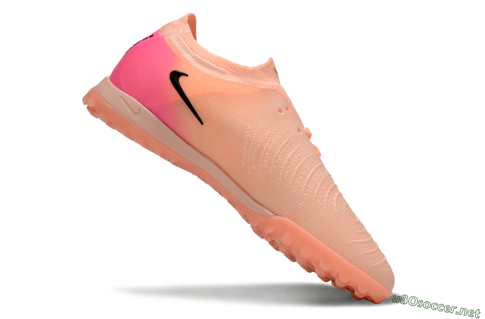Men's Nike Phantom GX 2 Elite TF Football Shoes - Pink/Black 4